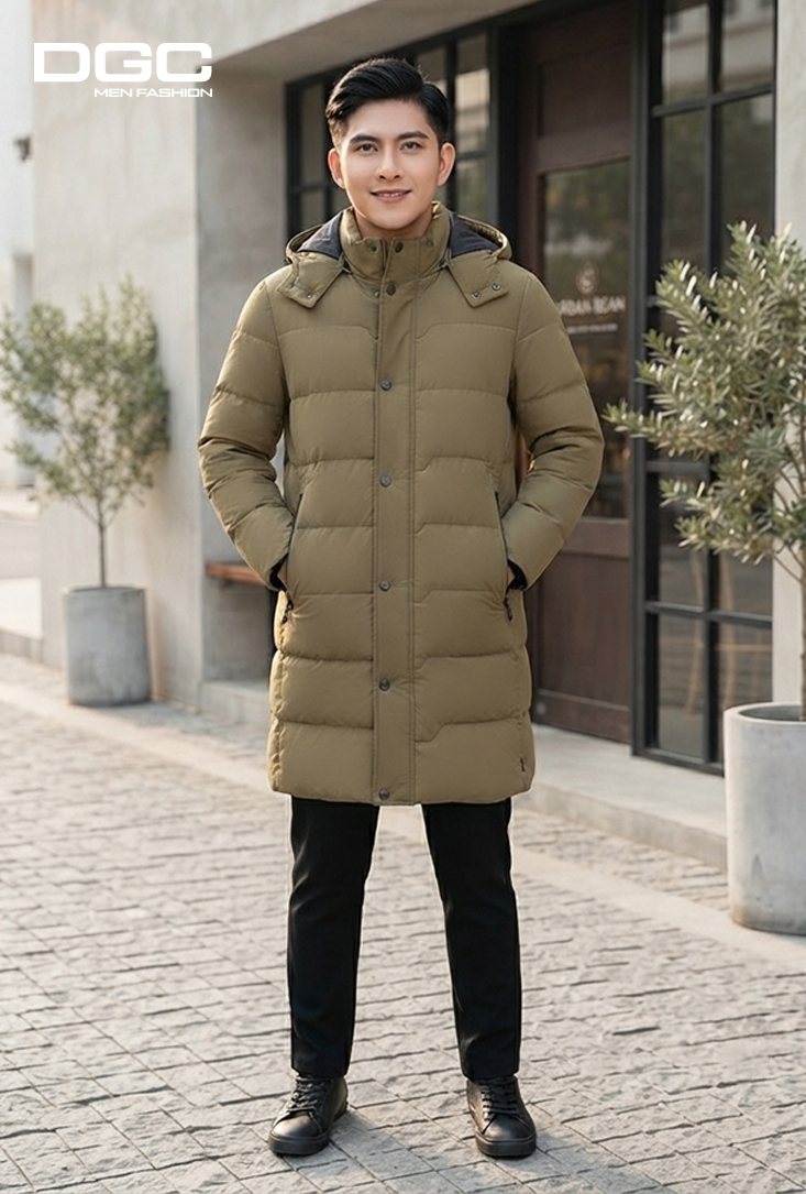 Ảnh của Áo jacket 3 lớp dáng dài